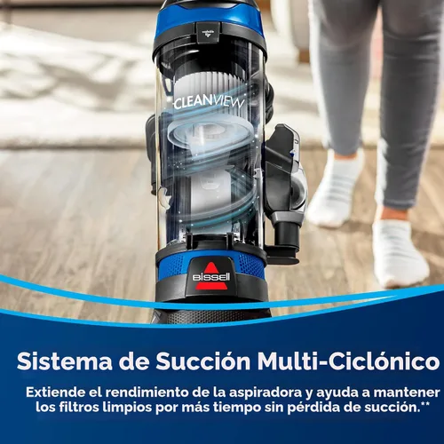 Miniatura 7 de Bissell CleanView Aspiradora vertical sin bolsa con varilla activa, 3536