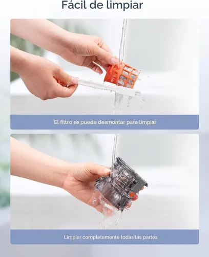 Miniatura 8 de Ganiza - Máquinas exprimidoras de masticación lenta, exprimidores de prensa fría con gran canal de alimentación para frutas y verduras enteras