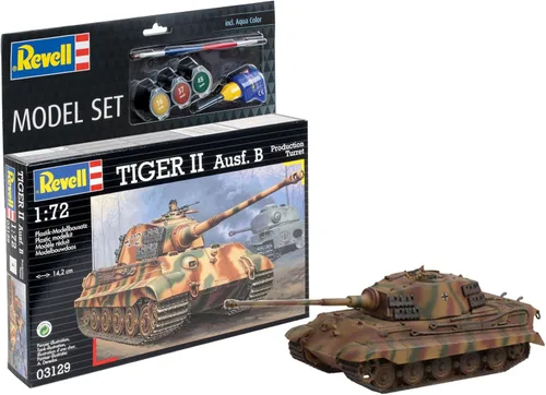 Miniatura 9 de Revell Gmbh 03262 Pzkpfw VI Ausf H Tiger Tank Kit de modelo, escala 1: 72