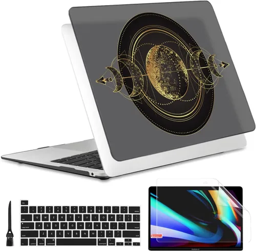 Miniatura 7 de Batianda Funda diseñada para el nuevo MacBook Pro M2 de 13 pulgadas, modelo A2338, versión 2022, carcasa protectora rígida ultrafina, antisucia