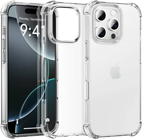 Miniatura 9 de Funda transparente para iPhone 12 Pro Max, ultrafina, flexible, resistente a los arañazos, gel de TPU de goma suave de silicona protectora