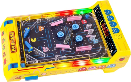 Miniatura 5 de Juego de mesa de pinball arcade electrónico edición Pac-Man de Merchant Ambassador Amarillo