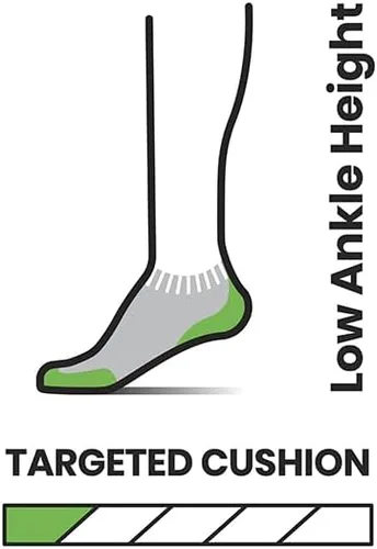 Miniatura 2 de Smartwool Run Targeted Cushion - Calcetines de tobillo bajo para hombre