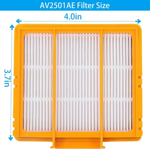 Miniatura 6 de AV2501AE RV2502AE AV2501S RV2520AOUS AV2510AOUS Filtros Shark True Filters Shark AV2501s filtros Shark Smart AI Robot Aspirador Paquete de 6 6