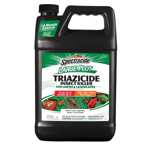 Miniatura 13 de Spectracide Triazicida insecticida concentrado para césped y paisajes (listo para rociar), protege césped, verduras, árboles frutales y de nueces