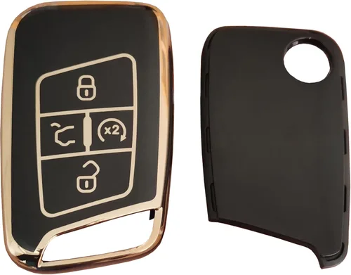 Miniatura 3 de Funda para Llavero de Volkswagen, Control Remoto de Llave Inteligente con Llavero Compatible con VW Volkswagen Atlas Jetta Passat Arteon Tiguan