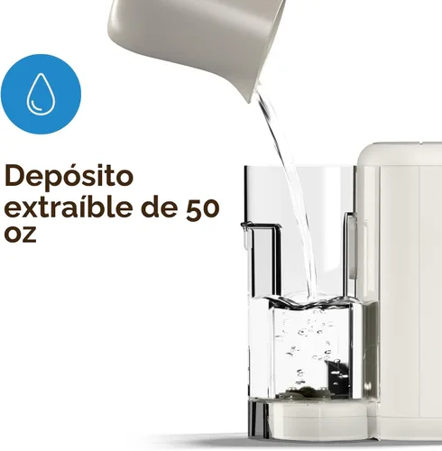 Miniatura 5 de Keurig K-Mini Mate Plus - Cafetera de cápsulas K-Cup de una sola porción, compacta, 3 tamaños de taza, con características de botón fuerte, depósito