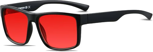 Miniatura 10 de ANDWOOD Gafas de bloqueo de luz azul para hombres y mujeres, para computadora, TV, juegos, recubiertos, lentes para mejorar el sueño, producir