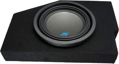 Miniatura 10 de American Sound Connection Compatible con 2002-2015 Dodge Ram Quad/Crew Truck Alpine Tipo S S-W10D4 Caja de graves de 10" única con amplificador