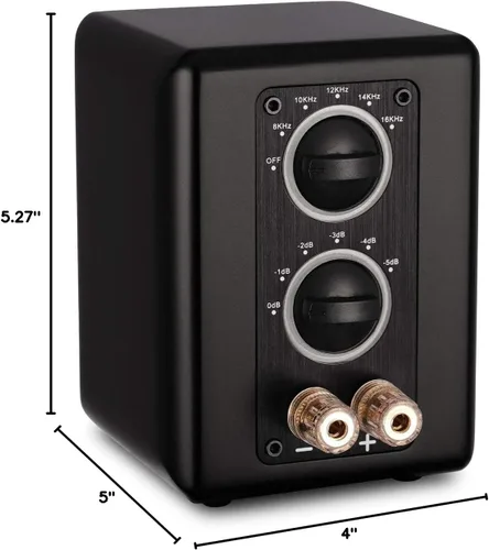 Miniatura 8 de Aperion Audio MKII - Par de agudos de cinta plana para altavoz estéreo de cine en casa, audiófilo de alta fidelidad, respuesta de frecuencia de gama
