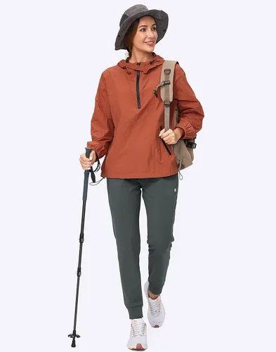 Miniatura 52 de G Gradual Pantalones deportivos con forro polar para mujer, de cintura alta, resistentes al agua, térmicos, para invierno, correr, senderismo