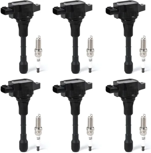 Miniatura 15 de Paquete de 8 bobinas de encendido UF535 de 8 piezas y bujías de iridio compatibles con Mercedes-Benz CLS550 E550 S550 GL450 SL550 ML550 S450 CL550