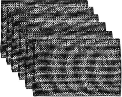 Miniatura 17 de Sweet Home Collection Trends - Mantel individual (100% algodón), Paquete de 4, Eggshell