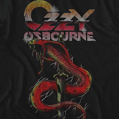 Miniatura 2 de Ozzy Osbourne - Camiseta clásica de rock para hombre