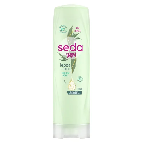 Seda Rayza - Linha Babosa + Oleos Condicionador por Rayza - Acondicionador de 11.0 fl oz Aloe Vera + Aceites, 11 onzas líquidas