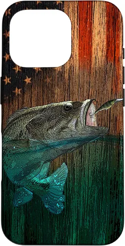 Miniatura 20 de iPhone 16 Largemouth Bass pesca pescadores caso