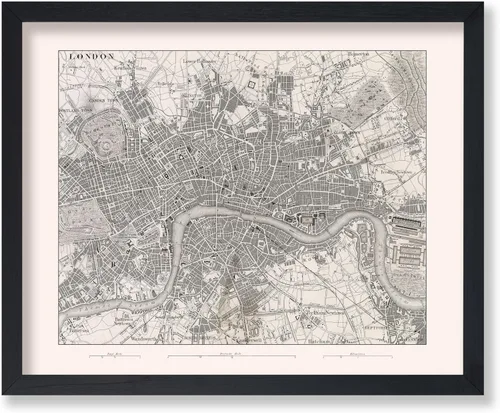 Miniatura 23 de Monem Art Mapa Monumental Vintage de Florencia Impresión - Póster de Viaje Retro - Arte de Italia - Gran Regalo para Hombres, Mujeres, Amantes
