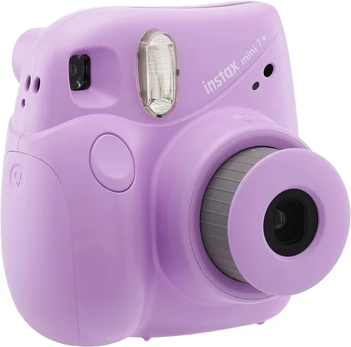Miniatura 2 de Fujifilm Cámara Instax Mini 7+, fácil de operar, portátil, práctico espejo selfie, cámara Polaroid, perfecta para principiantes y expertos, diseño