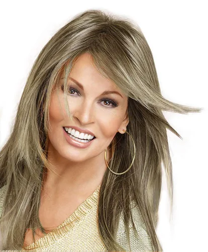 Miniatura 12 de Hairdo Raquel Welch Always - Peluca larga en capas cómodas, galleta