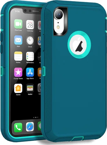 Miniatura 15 de MXX Compatible con iPhone XR, 3 capas súper protectoras, cuerpo resistente, resistente, a prueba de golpes y polvo, diseñada para Apple Xr funda