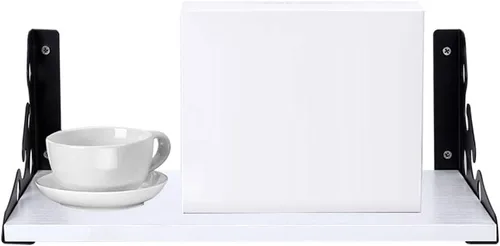 Miniatura 4 de Soportes creativos de pared flotantes de metal triangular, diseño de gancho para colgar perchas de ropa, sala de estar, estudio, dormitorio, baño