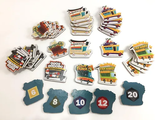 Miniatura 6 de Truck Off: The Food Truck Frenzy - 2-6 jugadores - Juego de mesa picante para juegos familiares