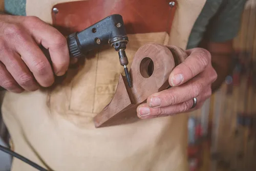 Miniatura 3 de Kutzall Rebabas rotativas de cono extremo, eje de 1⁄4 pulgadas, muy grueso - Accesorio para carpintería para Bosch, DeWalt, Milwaukee, Makita.