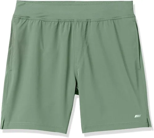 Miniatura 3 de Tienda Essentials Pantalones cortos de entrenamiento de 7 pulgadas para hombre