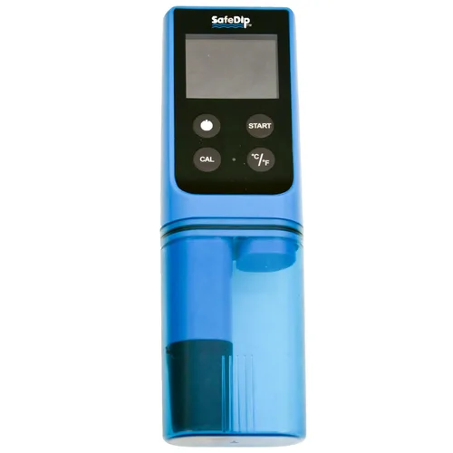 Solaxx MET01A SafeDip. Medidor digital de pH, cloro, sal y temperatura.