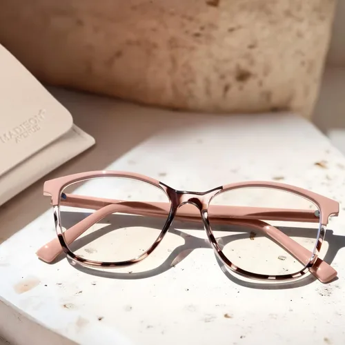 Miniatura 6 de Madison Avenue - Lentes de lectura cuadrados vintage para mujer, con filtro de luz azul, fabricados en TR90, reducen el cansancio visual y el Demi