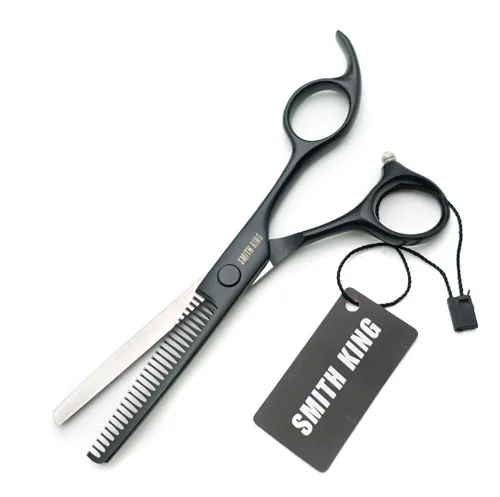 Miniatura 6 de Tijeras de pelo de 5.5 pulgadas con peine de adelgazamiento, tijeras de corte de cabello, tijeras de adelgazamiento para profesionales y personales