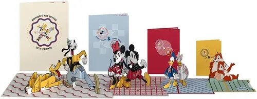 Miniatura 22 de Lovepop Tarjeta desplegable de feliz cumpleaños para ella y él, tarjetas de felicitación de cumpleaños de Disney 3D para niños, niñas, hombres