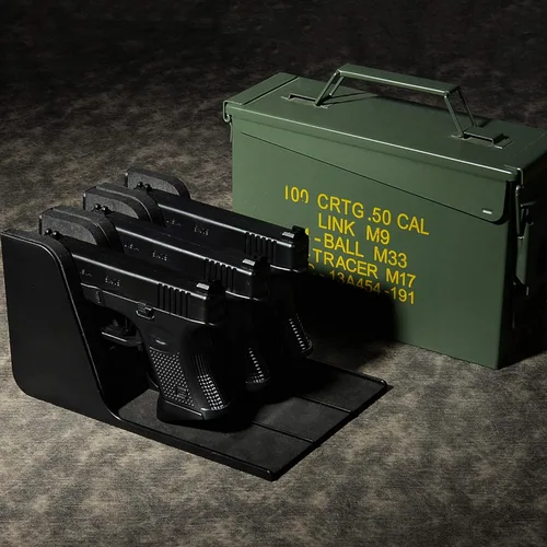 Miniatura 6 de Adoreal Soporte para pistola para pistola de almacenamiento seguro para armas, accesorio seguro para armas, organizador seguro para armas