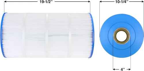 Miniatura 6 de Pureline Filtro de cartucho de repuesto para piscina, 100 pies cuadrados, PL0165, compatible con Hayward C100S SwimClear, C-8408, CX100XRE