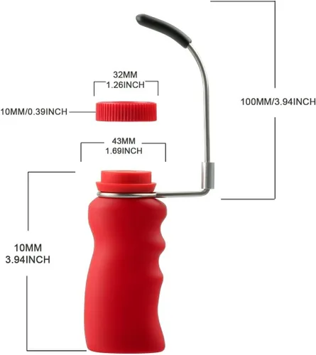 Miniatura 3 de Jucoci Mango de pintura (rojo)