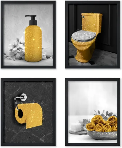 Miniatura 88 de Poster Master Impresión de labios dorados, póster de mordida de labio, arte moderno y minimalista, regalo bohemio para hombres y mujeres, diseño