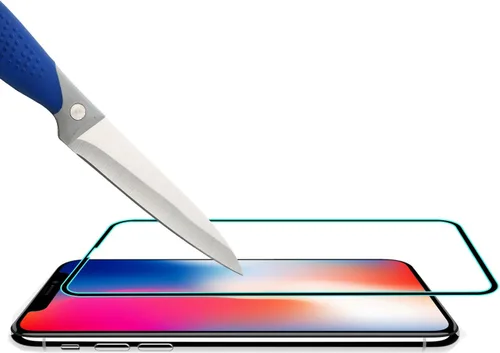 Miniatura 4 de Mr.Shield [Paquete de 3] Protector de pantalla para iPhone X/iPhone Xs/iPhone 10 [vidrio templado japonés] [dureza 9H]