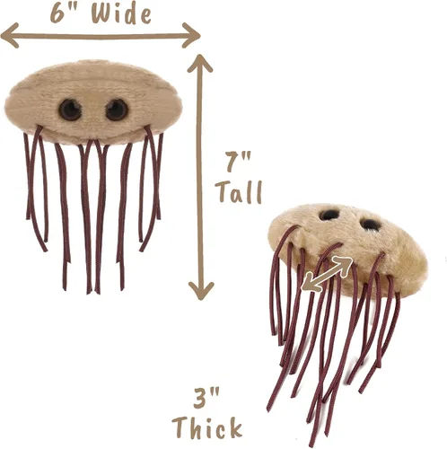 Miniatura 4 de Giant Microbes peluche de tejido suave en forma de E. Coli (escherichia Coli)