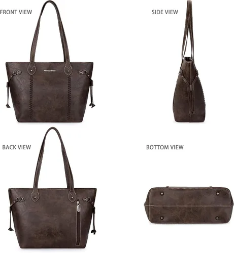 Miniatura 5 de Montana West Tote Bags for Women Shoulder Purses and Handbags Top Handle