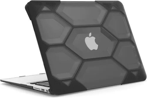 Miniatura 11 de IBENZER HA13CYBL HA13CYBL - Funda compatible con MacBook Air de 13 pulgadas A1466 A1369, carcasa rígida resistente para Apple Mac Air 13 versión Azul