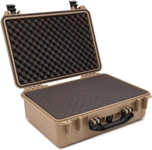 Miniatura 4 de Koah Funda rígida resistente a la intemperie con espuma personalizable, resistente a los impactos, ideal para cámaras, drones, dispositivos