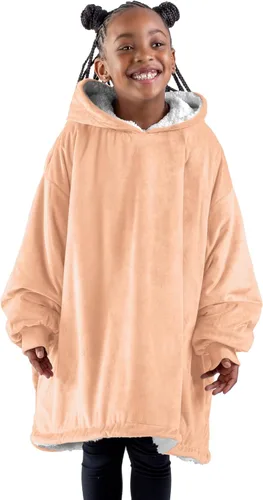 Miniatura 40 de Bare Home B-Cozy - Manta con capucha, para llevar puesta, suave, afelpada, de sherpa, cálida, acogedora, de gran tamaño, disponible en tamaños