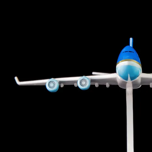 Miniatura 5 de 24-Hours The Air Force One 747 Modelo de Avión de Metal de Aleación 747 Regalo de Cumpleaños Modelos de Aviones Regalo de Navidad 1:400