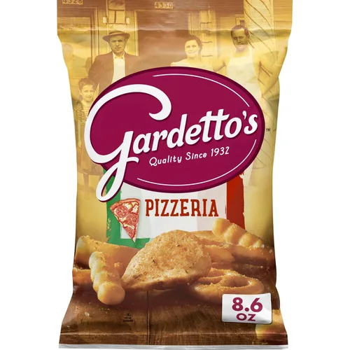 Miniatura 6 de Gardetto's Pizzeria - Mezcla de aperitivos con sabor natural, bolsa de 5.0 onzas