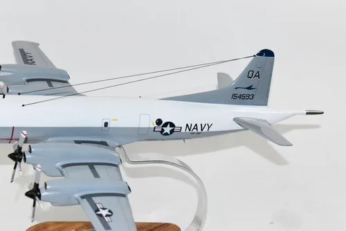 Miniatura 3 de Lockheed Martin® P-3B Orion, Gansos azules VP-22, modelo a escala de caoba