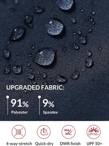Miniatura 5 de BALEAF Pantalones cortos de 15 pulgadas de largo para mujer, pantalones cortos capri por debajo de la rodilla, ligeros, de secado rápido, cintura