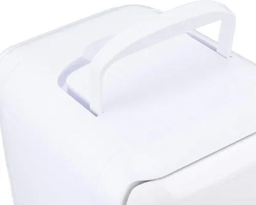 Miniatura 7 de Pilipane Mini refrigerador portátil de 4 litros, escritorio de oficina y dormitorio universitario, refrigerador pequeño para alimentos, bebidas