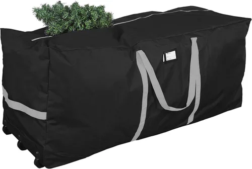 Miniatura 5 de Bolsa de almacenamiento para árbol de Navidad de Primode, se adapta a árboles de hasta 9 pies de altura, 28" x 16" x 60", contenedor extragrande