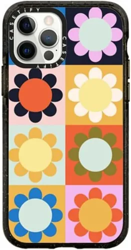 Miniatura 12 de CASETiFY Impact - Funda para iPhone 12 y iPhone 12 Pro, Bearly Awake, color negro transparente