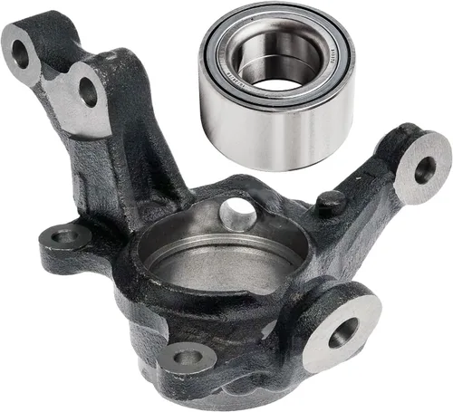 Miniatura 60 de Detroit Axle - Kit de nudillos traseros derechos FWD para Hyundai Santa Fe 2007-2009 Veracruz 2007-2012, reemplazo del cojinete de la rueda